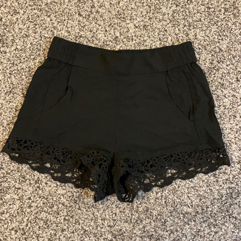 Express Linen Shorts.